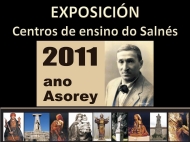 Exposición Francisco Asorey. Centros de ensino de Cambados